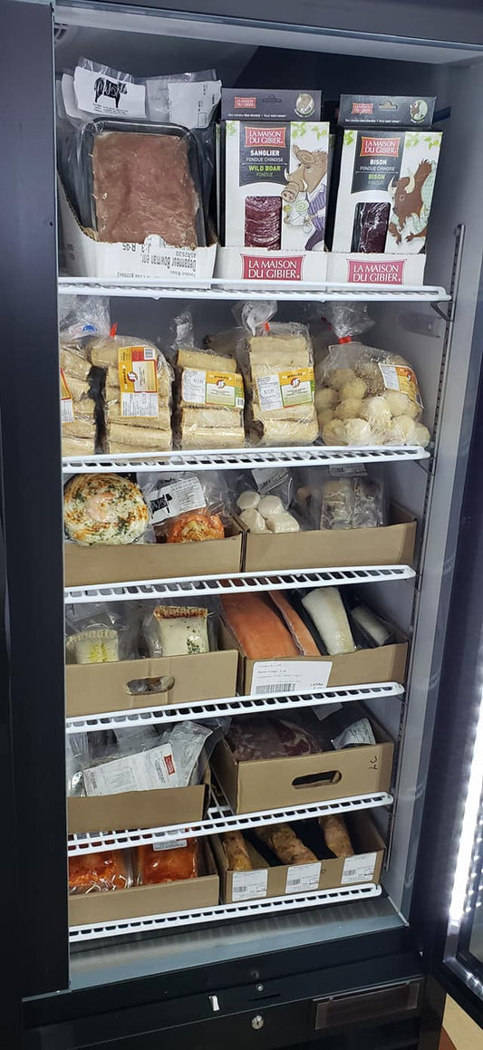 Choix de produits en magasin