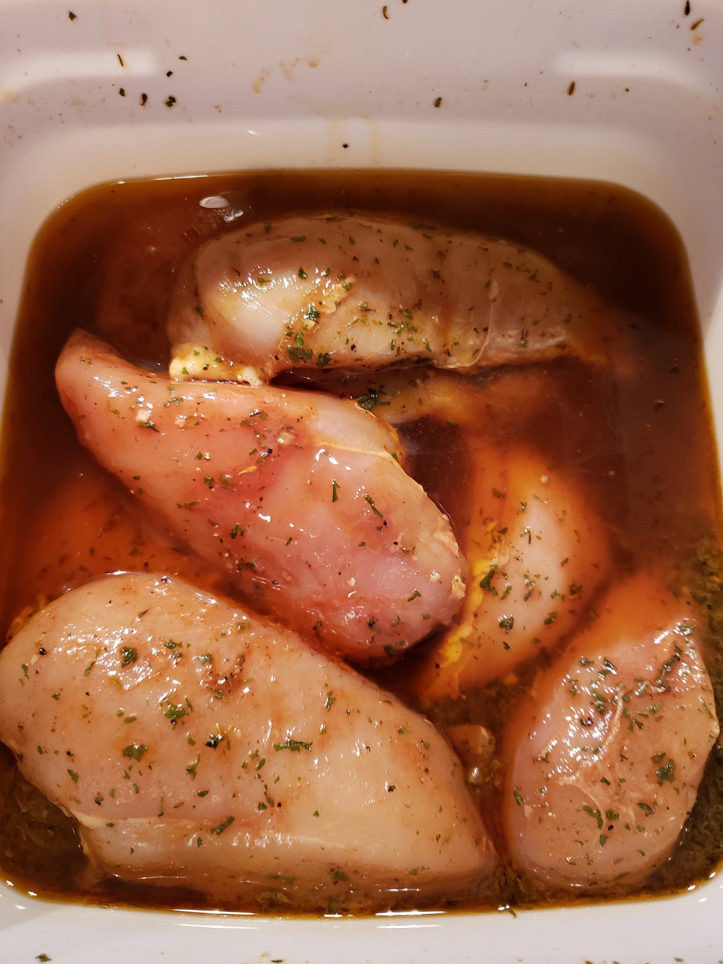Poitrines de poulet BBQ