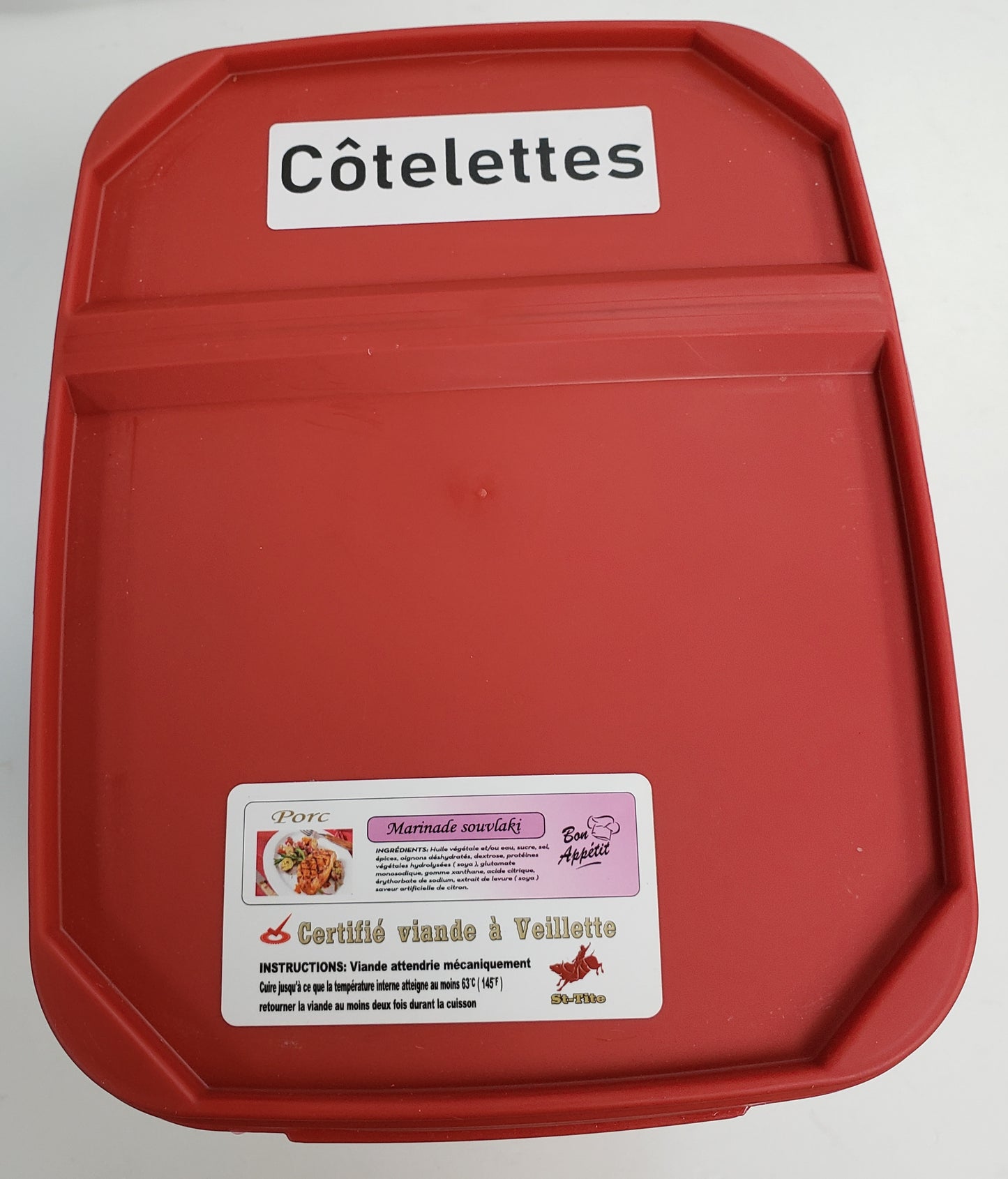 Côtelettes de porc Souvlaki