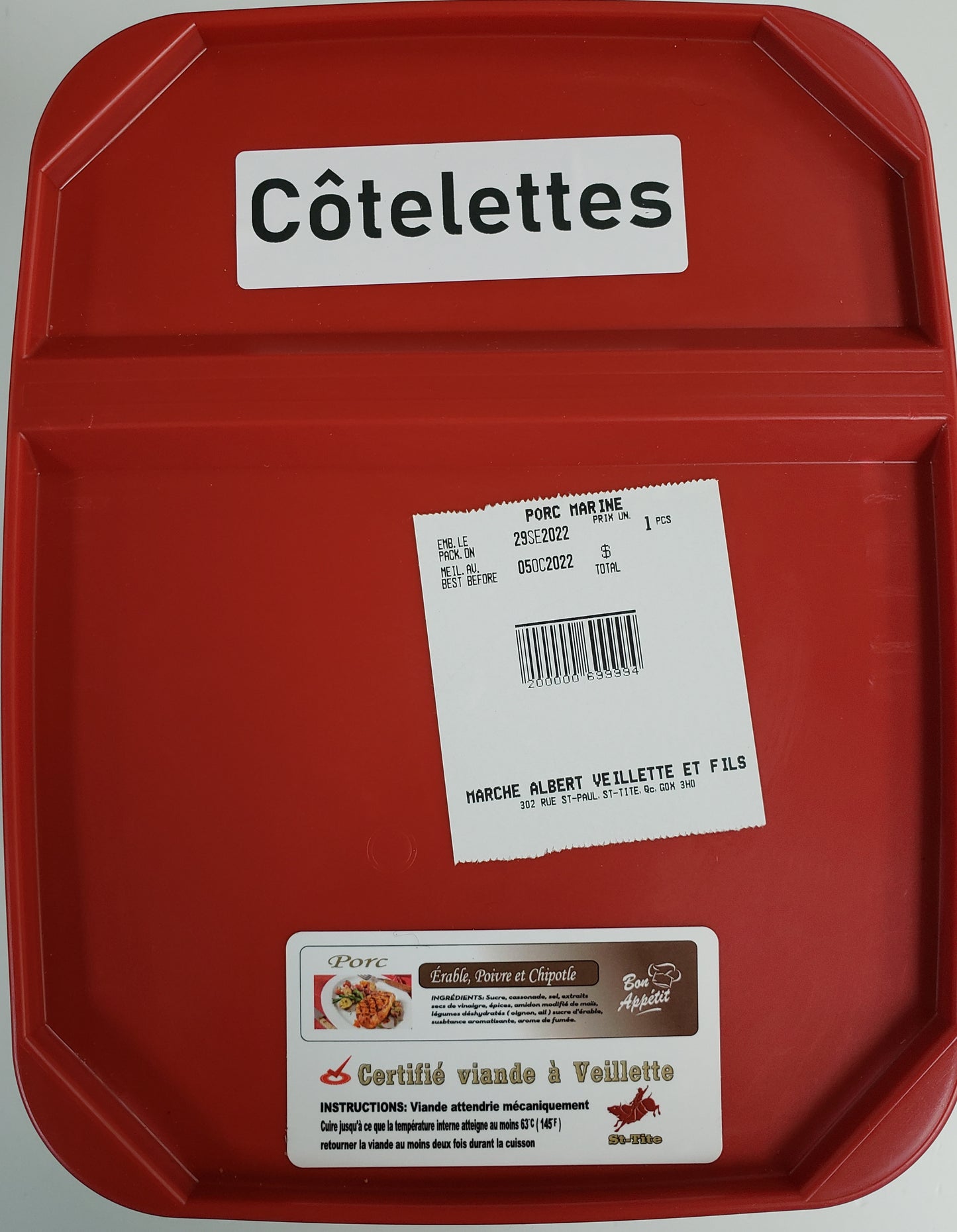 Saucisses 5 KG.