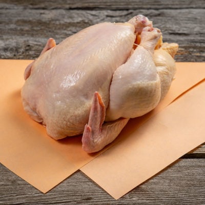 Poulet entier de grains