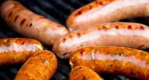 Saucisses de plusieurs saveurs